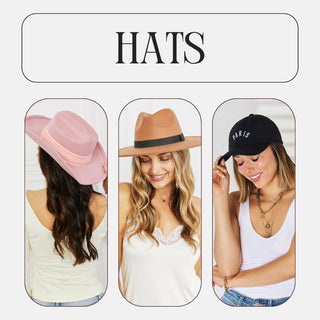 Baseball Caps | Beanies | Cowgirl Hats and Cowboy Hats | Rancher Hats | Sun Hats | Western Style Hats