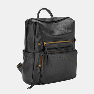black faux leather backpack amazon amazon black leather backpack purse