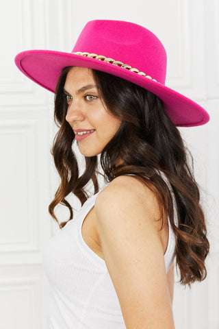 Keep Your Promise Fedora Hat in Pink | Fame Accessories - Closet of Ren