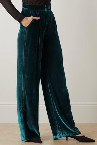 Double Take Loose Fit High Waist Long Pants with Pockets - Closet of Ren