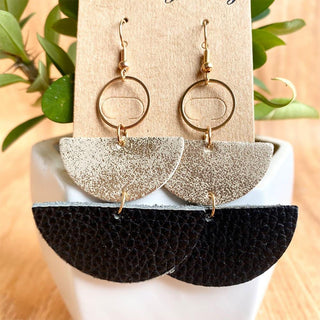 Geometrical Shape Dangle Earrings - Closet of Ren