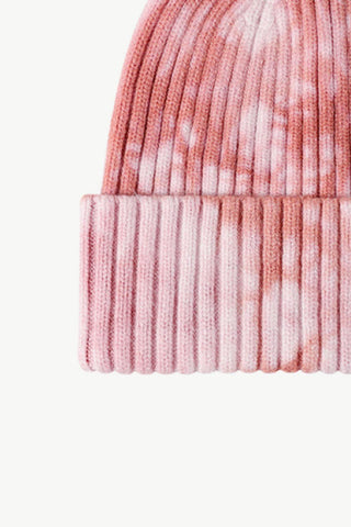 Tie-Dye Ribbed Cuffed Beanie - Closet of Ren