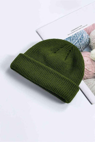 Cozy Rib-Knit Cuff Beanie - Closet of Ren