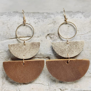 Geometrical Shape Dangle Earrings - Closet of Ren