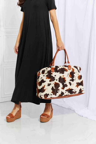 Animal Print Plush Weekender Bag - Closet of Ren