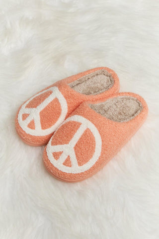 Melody Printed Plush Slide Slippers - Closet of Ren