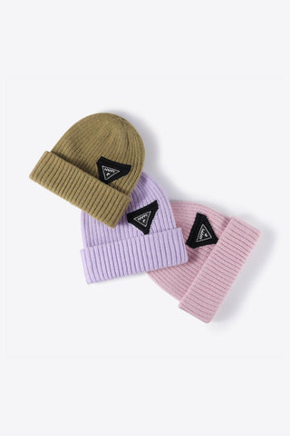 HAPPY Contrast Beanie - Closet of Ren