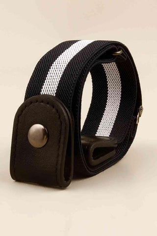 PU Elastic Snap Closure Belt - Closet of Ren