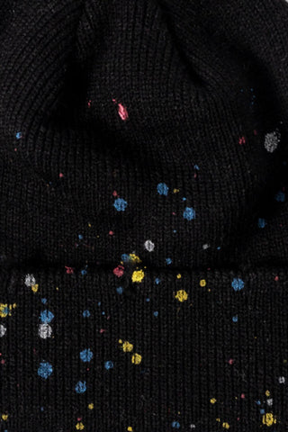 Confetti Rib-Knit Cuff Beanie - Closet of Ren