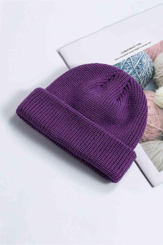 Cozy Rib-Knit Cuff Beanie - Closet of Ren