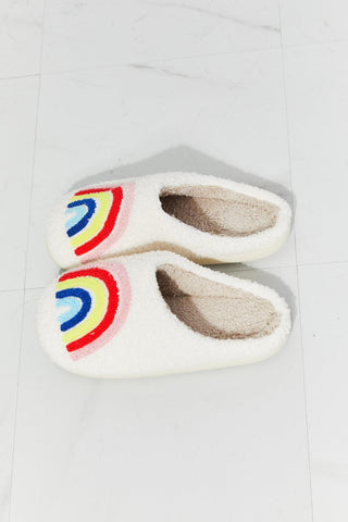 MMShoes Rainbow Plush Slipper - Closet of Ren