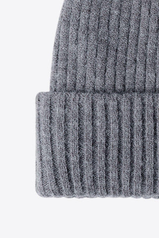 HAPPY Contrast Beanie - Closet of Ren