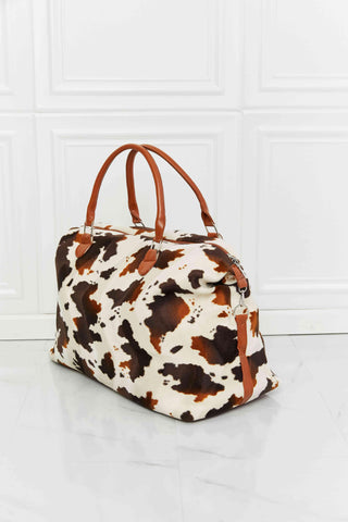 Animal Print Plush Weekender Bag - Closet of Ren