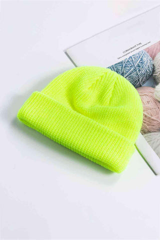 Cozy Rib-Knit Cuff Beanie - Closet of Ren