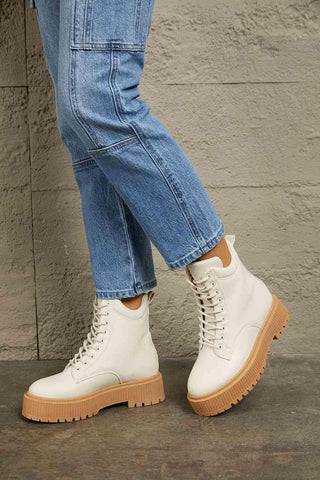 East Lion Corp Platform Combat Boots - Closet of Ren