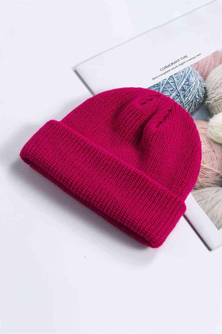 Cozy Rib-Knit Cuff Beanie - Closet of Ren