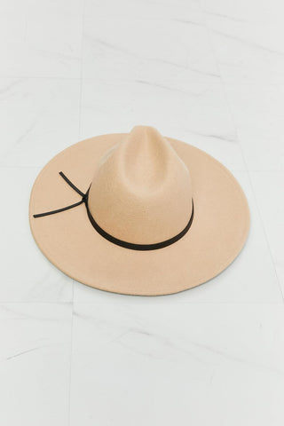 Make It Work Fedora Hat in Beige | Fame Accessories - Closet of Ren