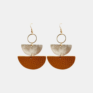 Geometrical Shape Dangle Earrings - Closet of Ren