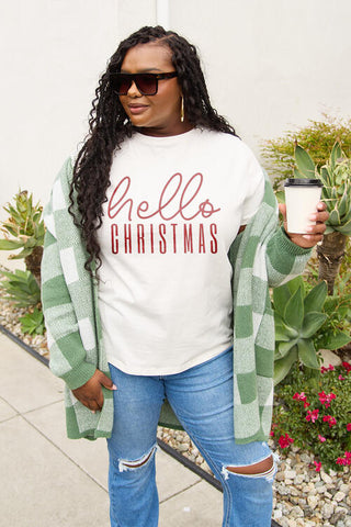 HELLO CHRISTMAS Graphic Tee