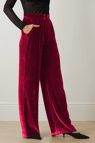 Double Take Loose Fit High Waist Long Pants with Pockets - Closet of Ren