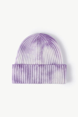 Tie-Dye Ribbed Cuffed Beanie - Closet of Ren