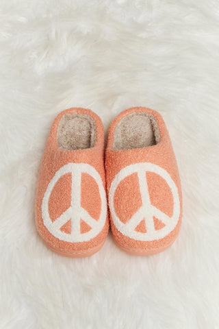 Melody Printed Plush Slide Slippers - Closet of Ren