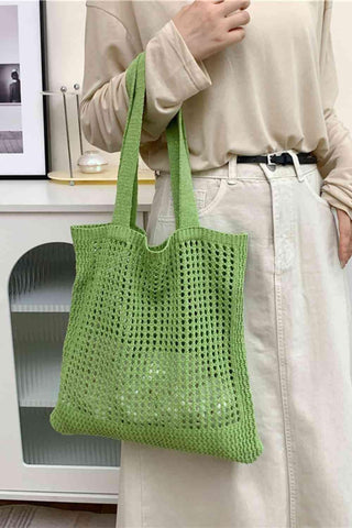 Openwork Tote Bag - Closet of Ren