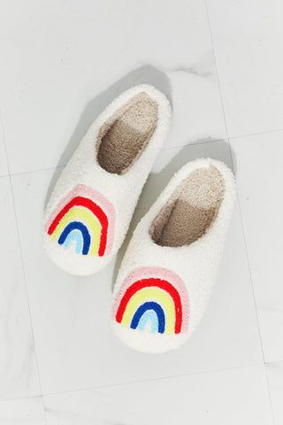 MMShoes Rainbow Plush Slipper - Closet of Ren