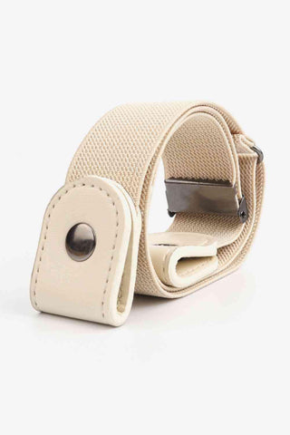 PU Elastic Snap Closure Belt - Closet of Ren