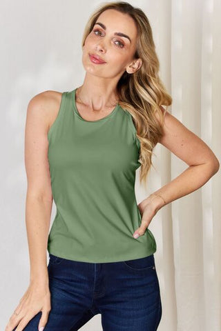 Basic Bae Full Size Round Neck Racerback Tank