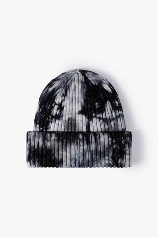 Tie-Dye Ribbed Cuffed Beanie - Closet of Ren