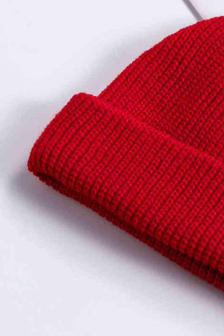 Cozy Rib-Knit Cuff Beanie - Closet of Ren