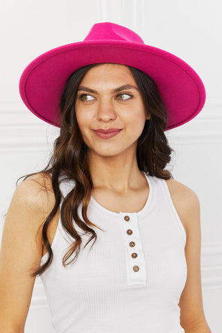 Keep Your Promise Fedora Hat in Pink | Fame Accessories - Closet of Ren