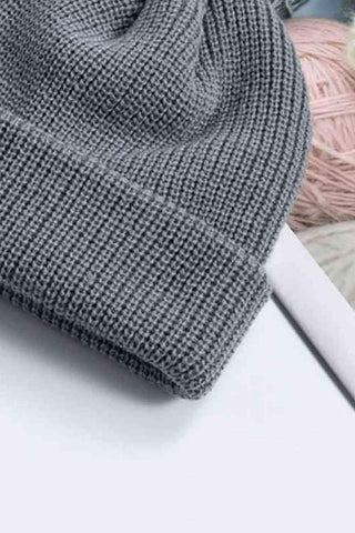 Cozy Rib-Knit Cuff Beanie - Closet of Ren