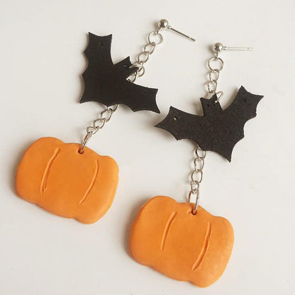 Halloween Theme Dangle Earrings - Closet of Ren