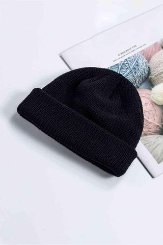 Cozy Rib-Knit Cuff Beanie - Closet of Ren