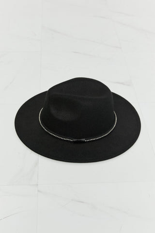 Bring It Back Fedora Hat in Black | Fame Accessories - Closet of Ren