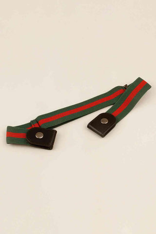 PU Elastic Snap Closure Belt - Closet of Ren