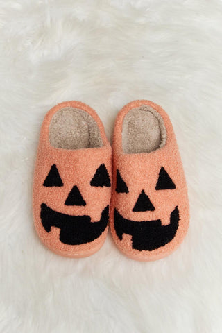 Melody Printed Plush Slide Slippers - Closet of Ren