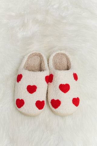 Melody Printed Plush Slide Slippers - Closet of Ren