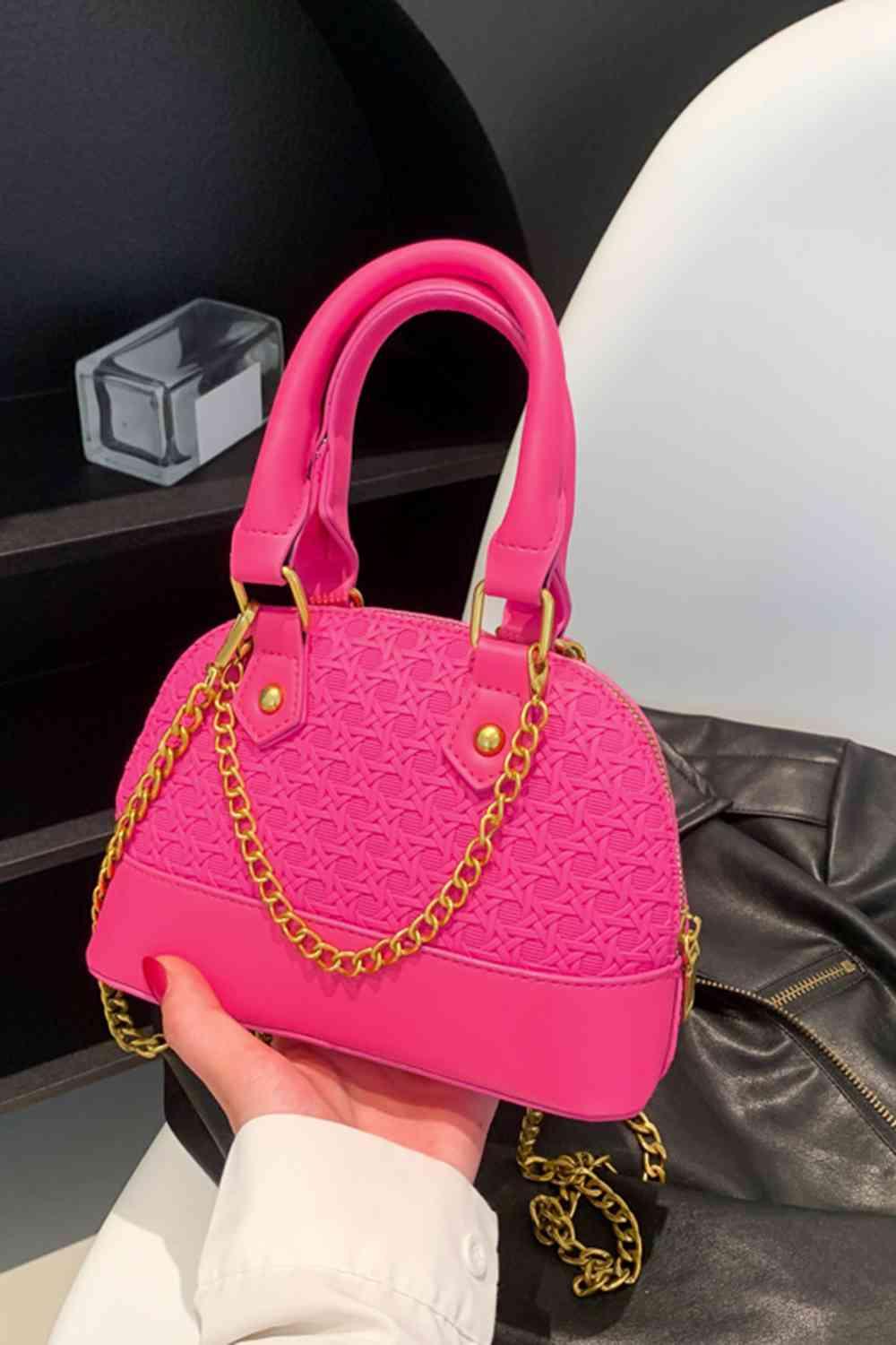 Tiny Purse Crossbody Bag in Barbie Pink and Other Colors | PU Leather - Closet of Ren