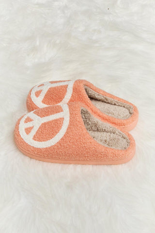 Melody Printed Plush Slide Slippers - Closet of Ren