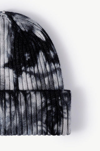 Tie-Dye Ribbed Cuffed Beanie - Closet of Ren