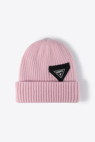 HAPPY Contrast Beanie - Closet of Ren