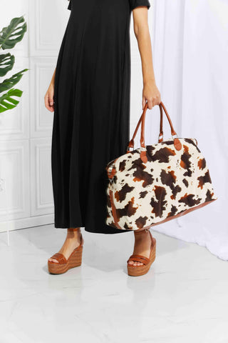 Animal Print Plush Weekender Bag - Closet of Ren