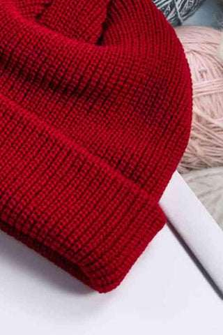 Cozy Rib-Knit Cuff Beanie - Closet of Ren