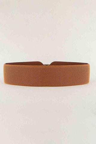 Elastic Wide PU Belt - Closet of Ren