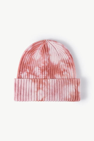 Tie-Dye Ribbed Cuffed Beanie - Closet of Ren