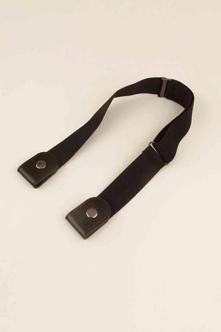 PU Elastic Snap Closure Belt - Closet of Ren