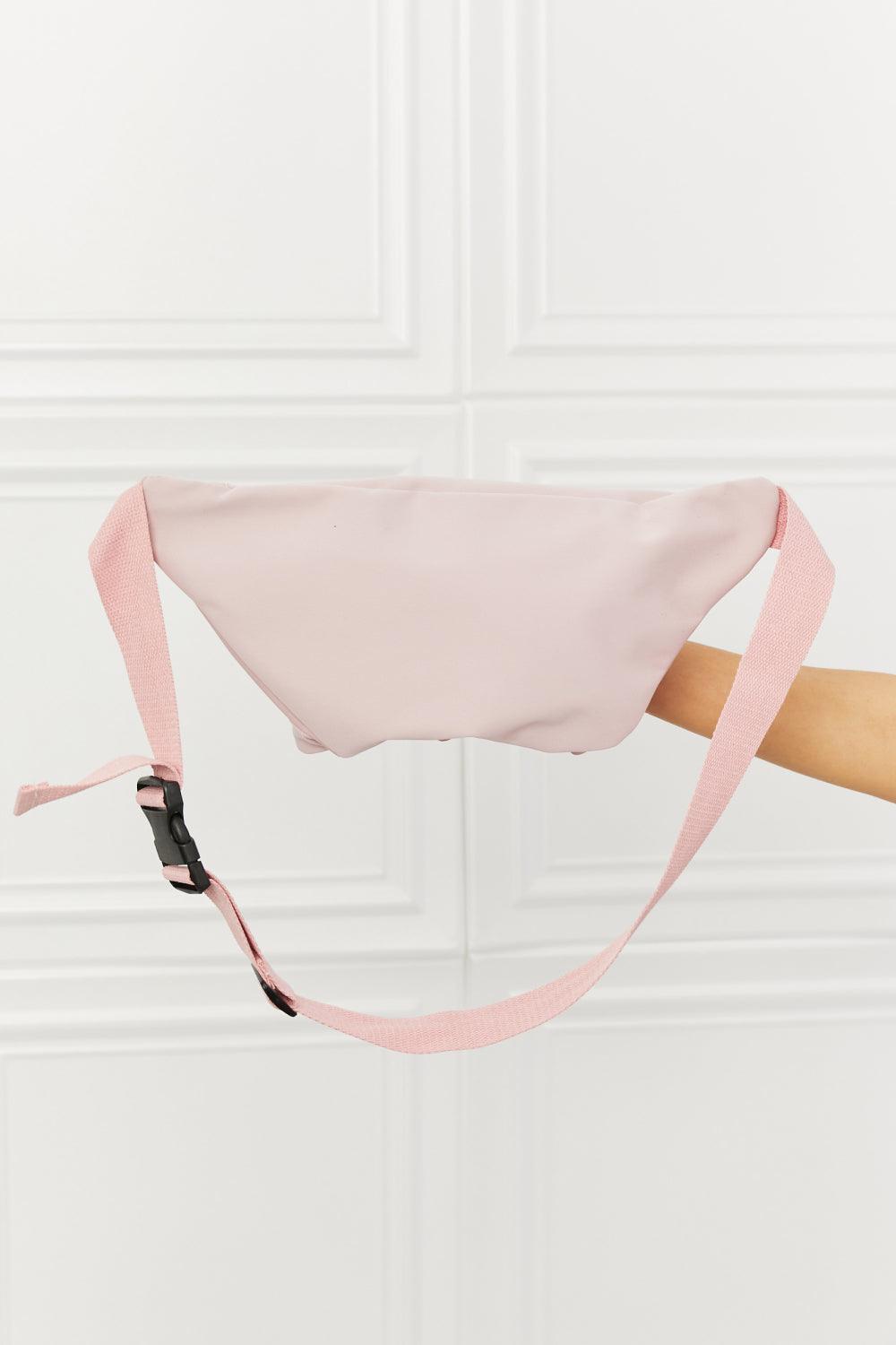 Fame Doing Me Waist Bag in Pink - Closet of Ren